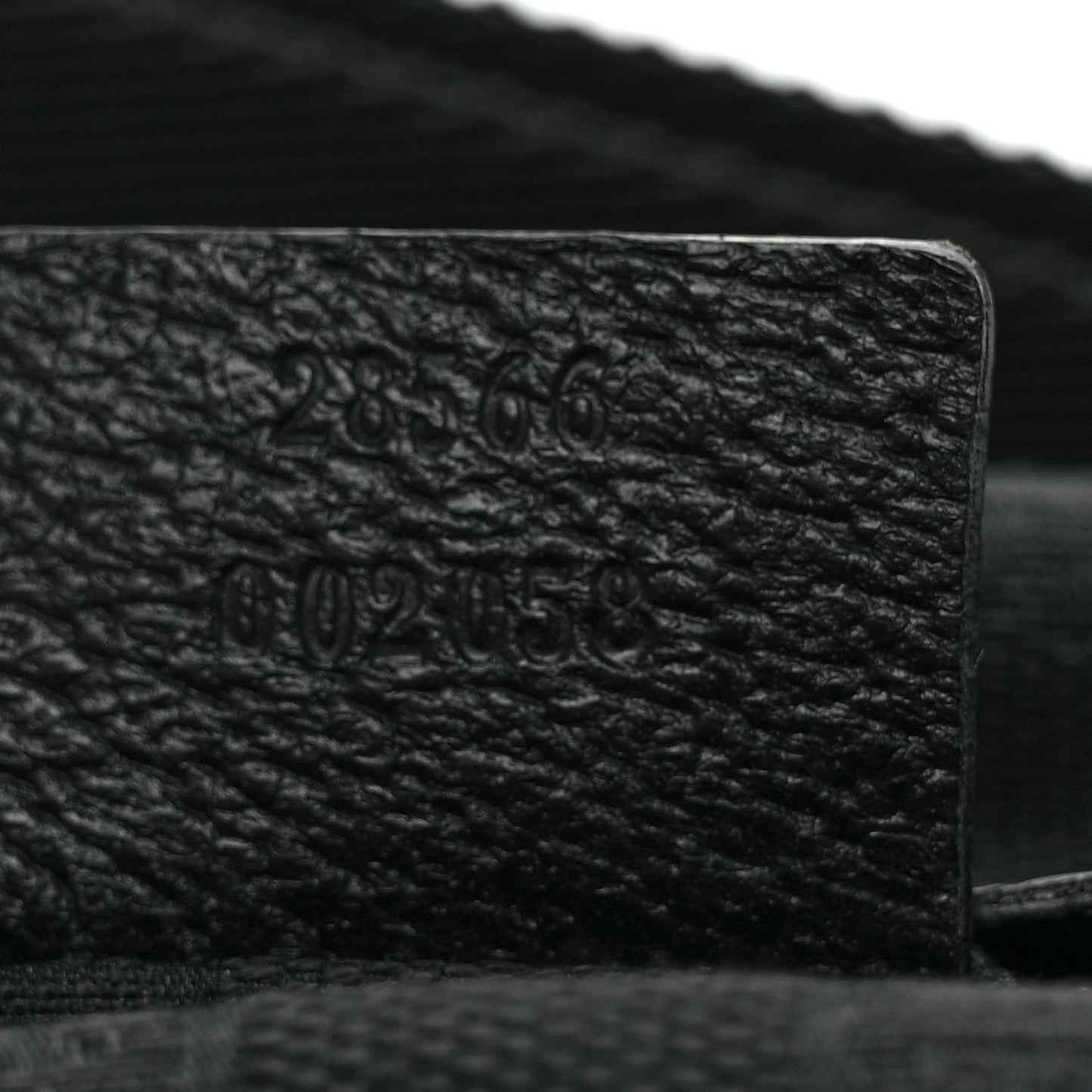 GG Monogram Double Pocket Belt Bag Black