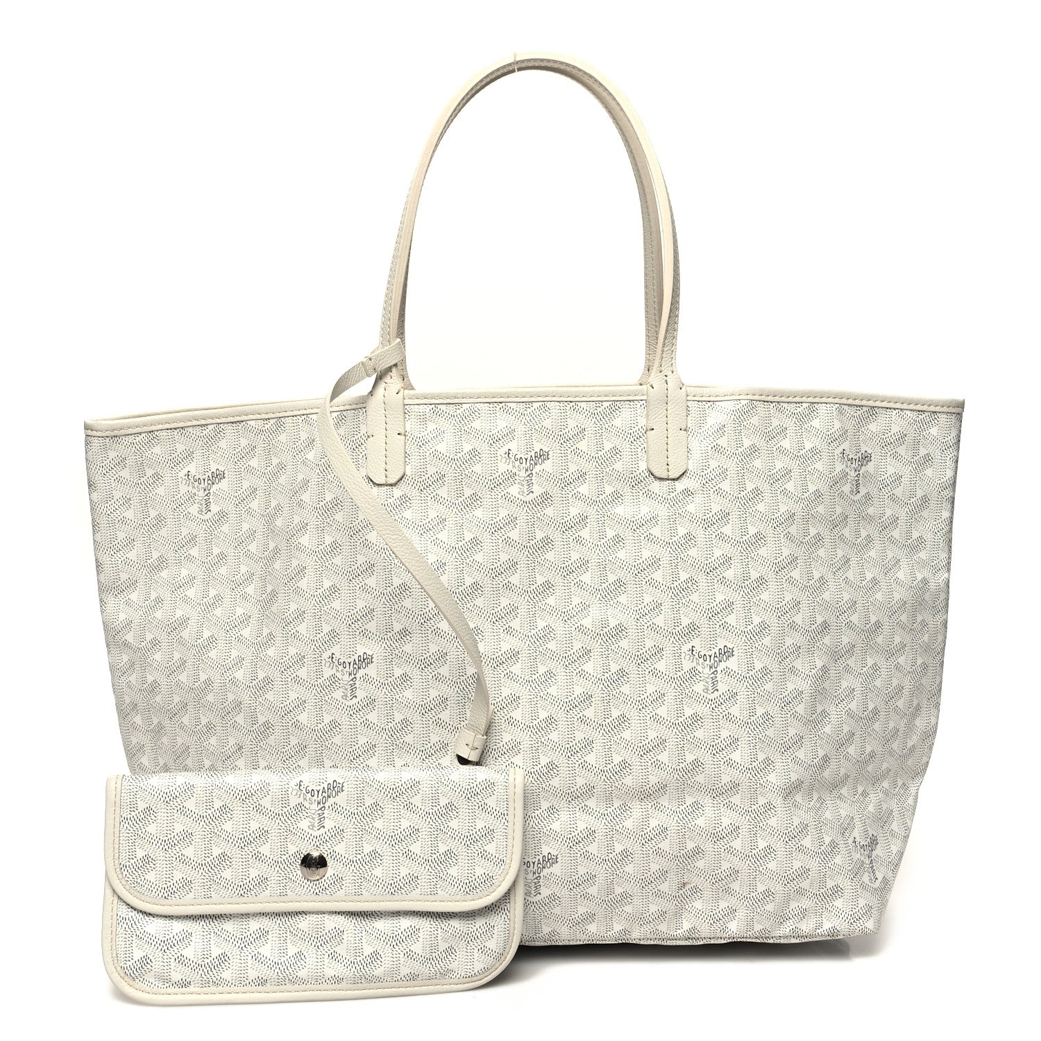Goyard Goyardine Saint Louis PM White 1 of 11