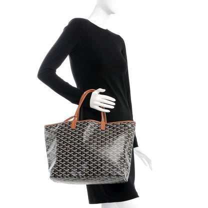 Goyard Goyardine Saint Louis PM Black Gold 2 of 9