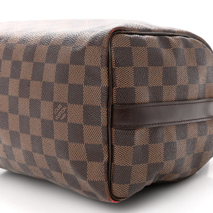 Louis Vuitton Damier Ebene Speedy Bandouliere 25 9 of 15