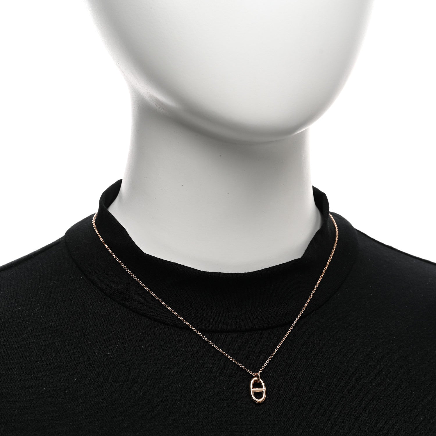 Hermes 18K Rose Gold PM Farandole Pendant Necklace 2 of 6