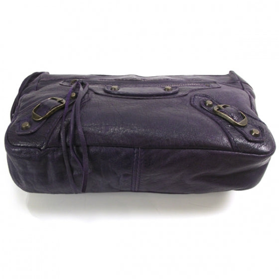 Balenciaga Agneau Make Up Clutch Sapphire 4 of 8