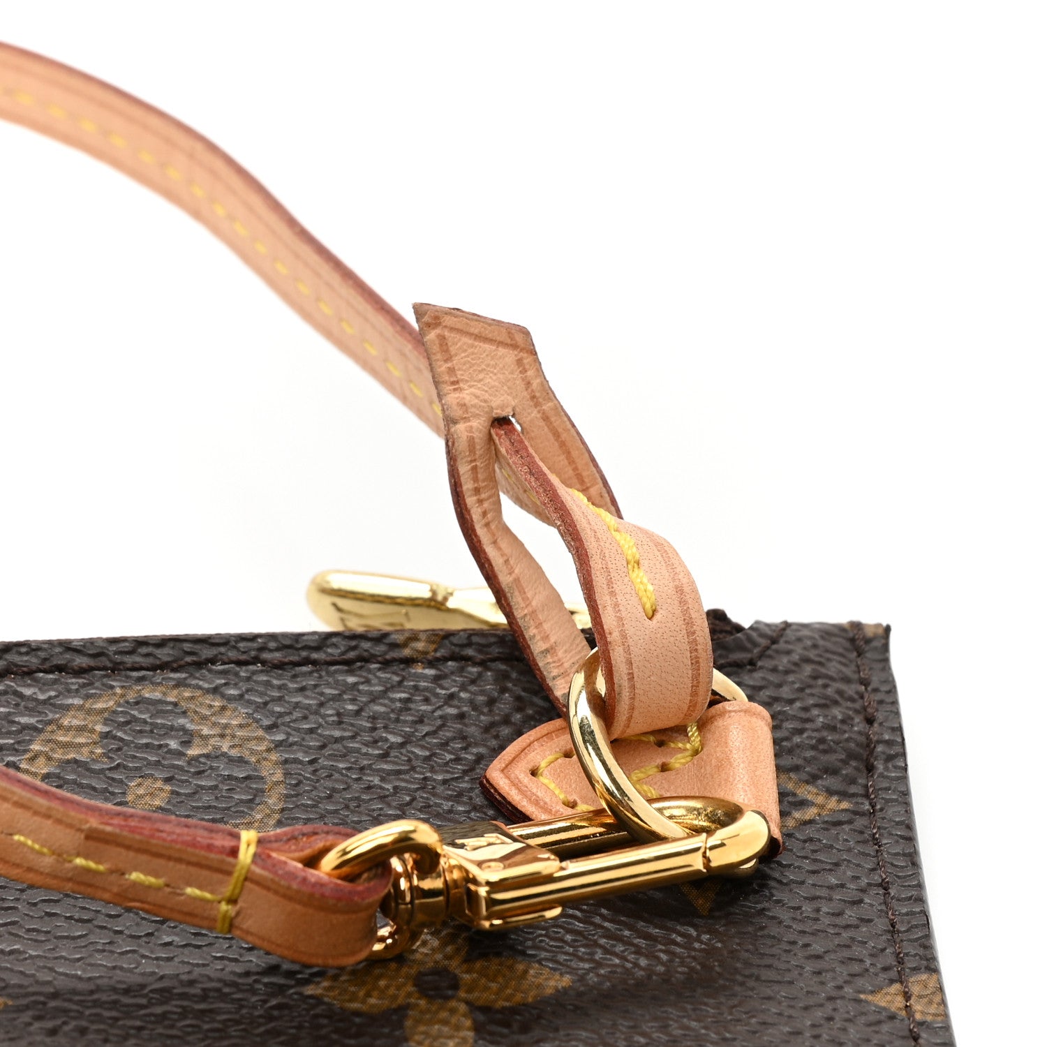 Louis Vuitton Monogram Neverfull PM Pochette Fuchsia 9 of 10