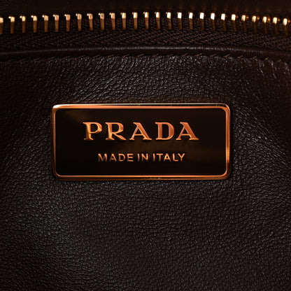 Prada Scamosciato Suede Medium Aimee Shoulder Bag Cacao 6 of 10