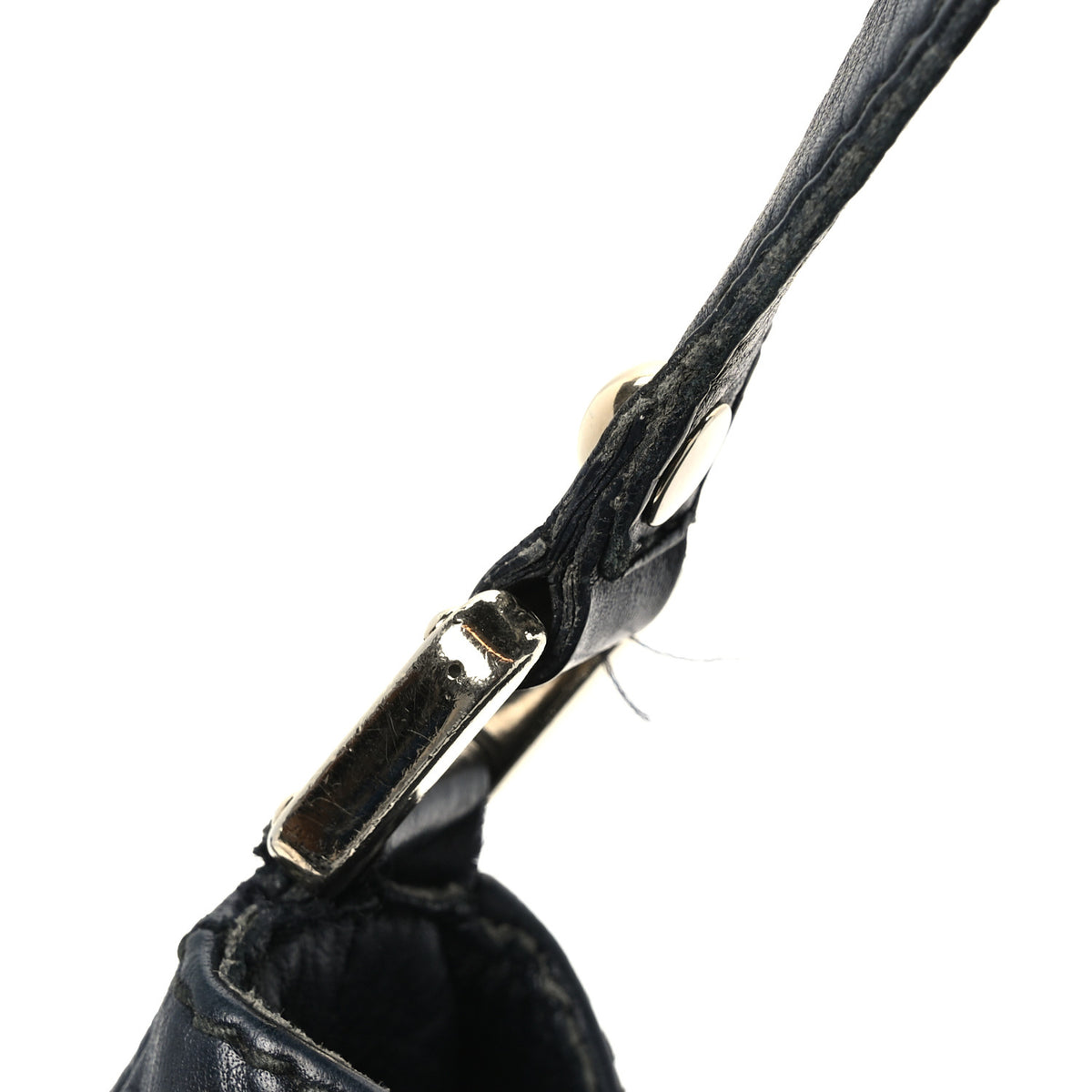 Gucci Guccissima Large New Ladies Web Hobo Black 10 of 10