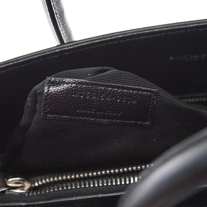 Saint Laurent Grain De Poudre Studded Small Sac De Jour Black 7 of 10