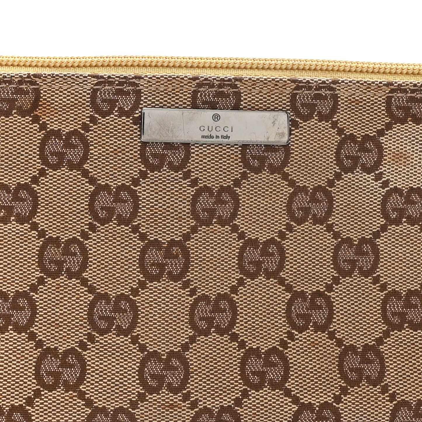 Monogram Boat Pochette Yellow