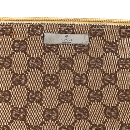 Gucci Monogram Boat Pochette Yellow 8 of 11