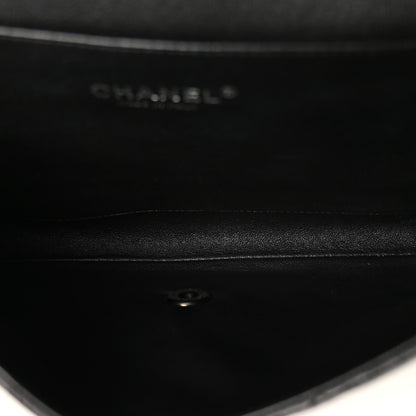 Chanel Lambskin Quilted Clutch with Chain Flap Black 5 of 10