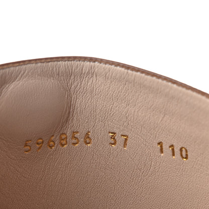 Gucci Calfskin Rosie Tall Riding Boots 37 Brown Papaya 7 of 7
