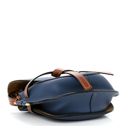 Loewe Grained Calfskin Small Gate Crossbody Bag Varsity Pecan 4 of 10