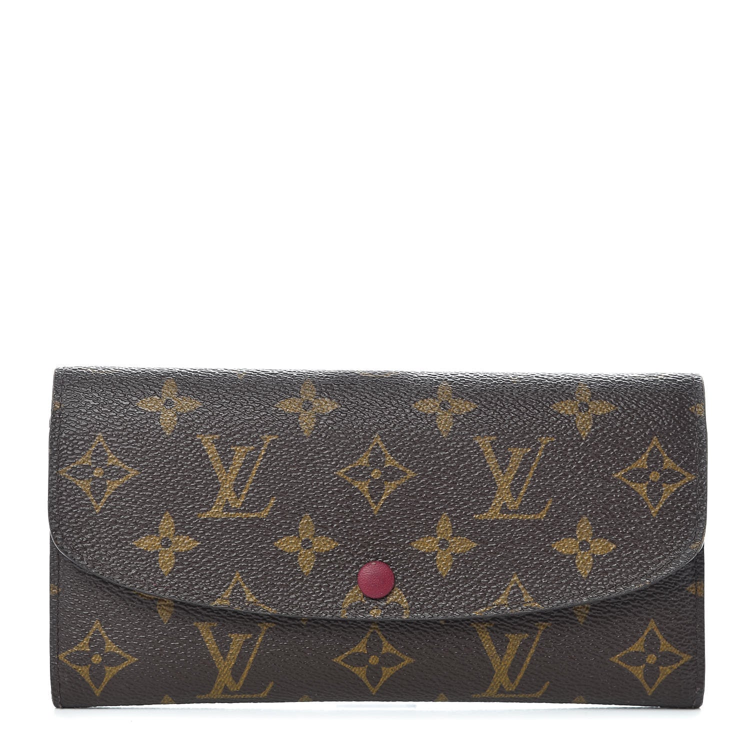 Louis Vuitton Monogram Emilie Wallet Fuchsia 1 of 6