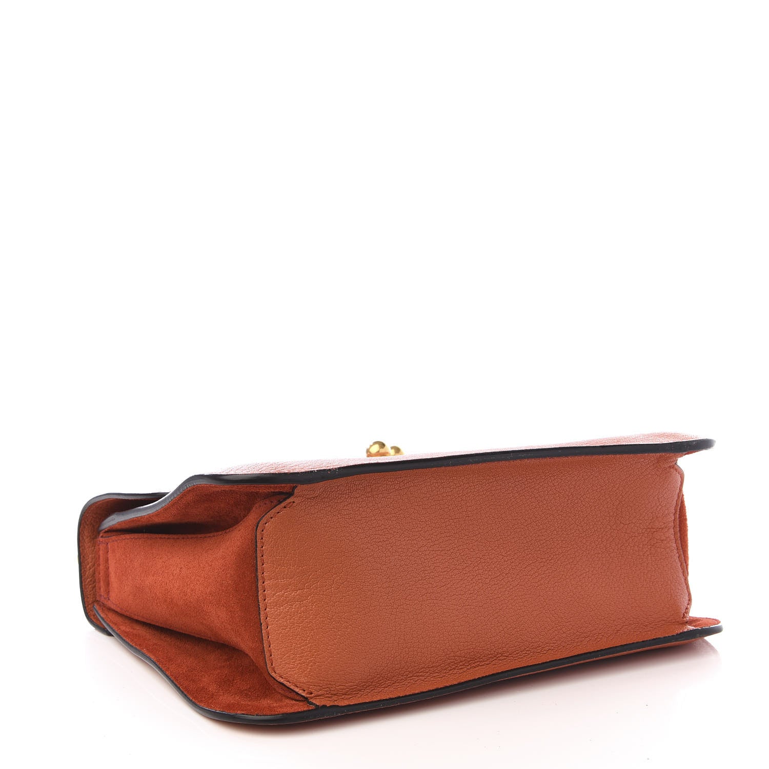 Chloe Goatskin Medium Mily Shoulder Bag Sepia Red 2 of 9