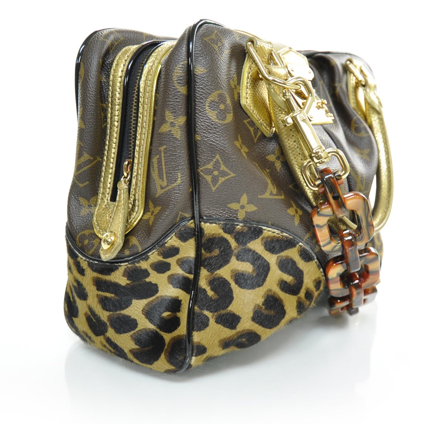 Monogram Leopard Adele