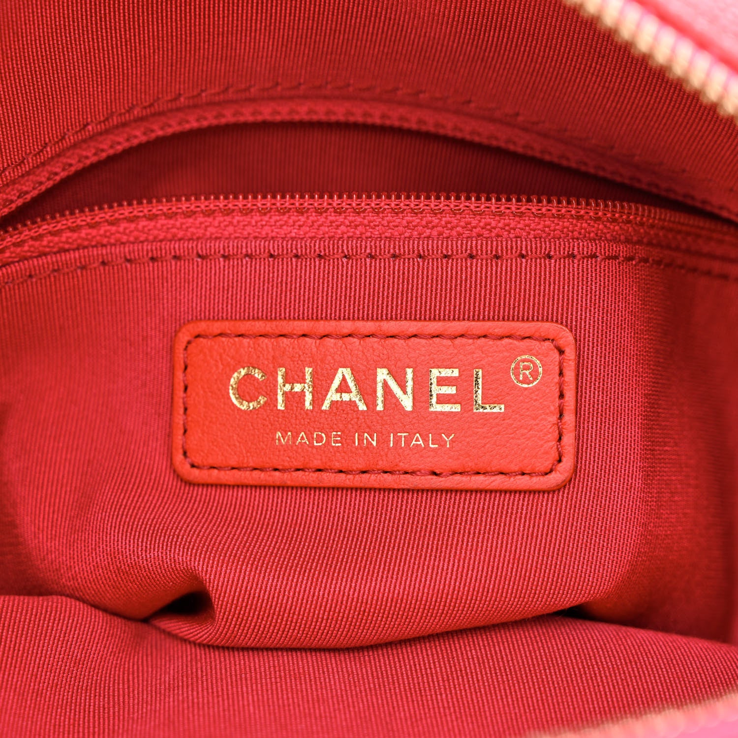 Chanel Caviar Quilted Small In & Out Camera Case Pink 7 of 11
