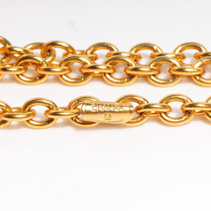 Chanel 2.55 Flap Bag Necklace Gold 4 of 5