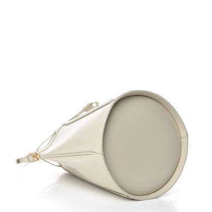 Saint Laurent Smooth Calfskin Medium Talitha Bucket Bag Vintage White 4 of 9