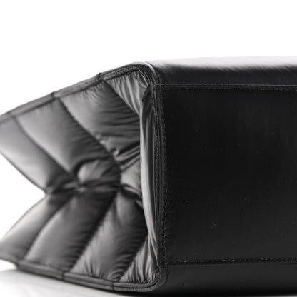 Telfar Nylon Medium Puff Shopping Bag Black 8 of 9