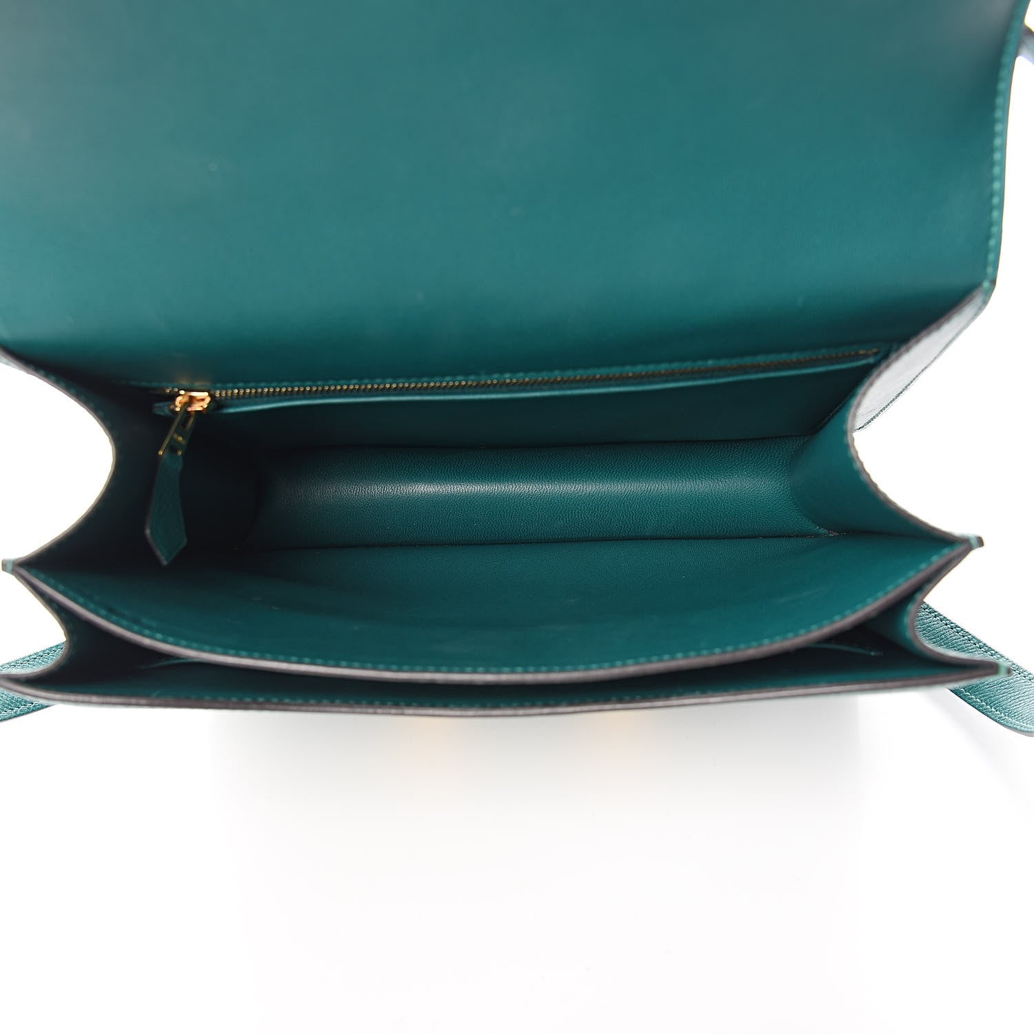 Hermes Epsom Constance 24 Malachite 6 of 17