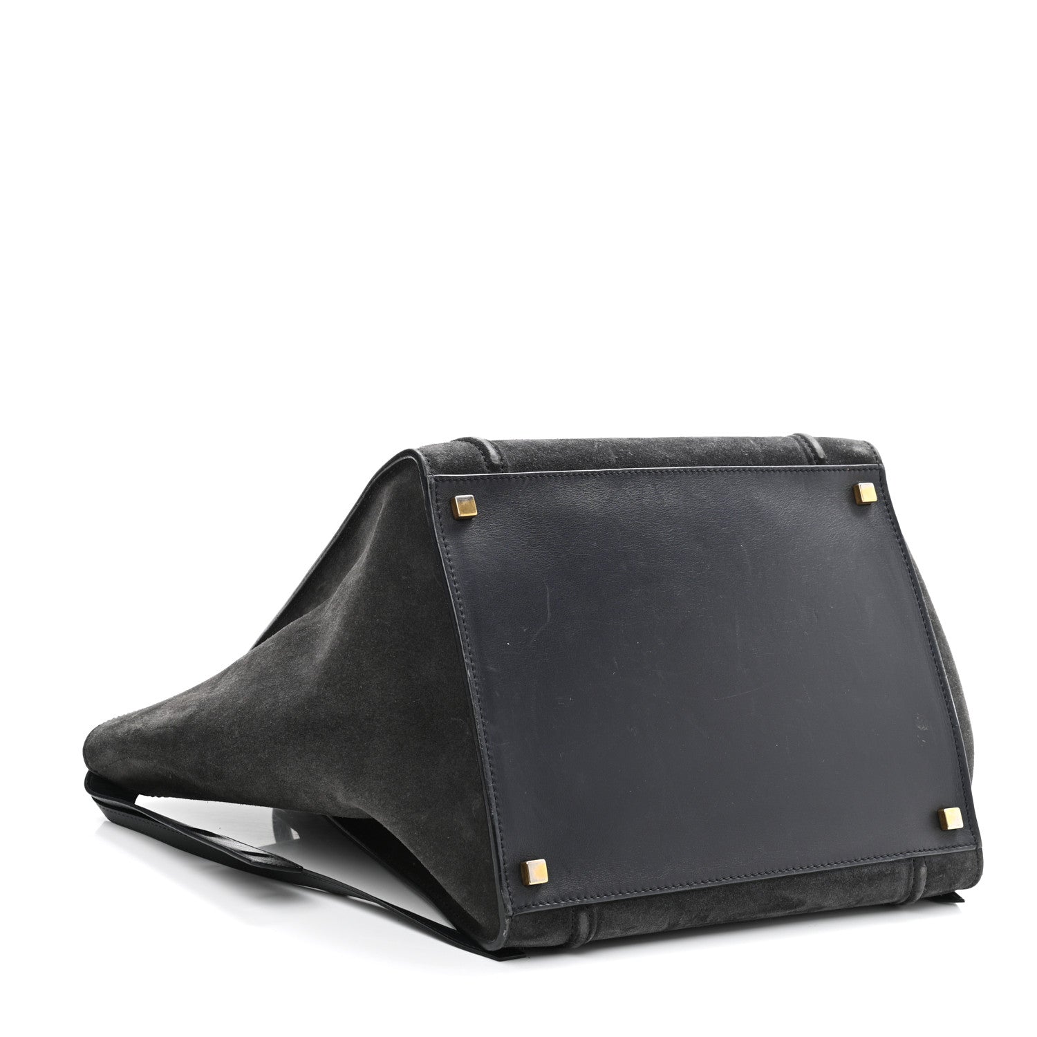 Celine Suede Medium Phantom Luggage Anthracite 3 of 12