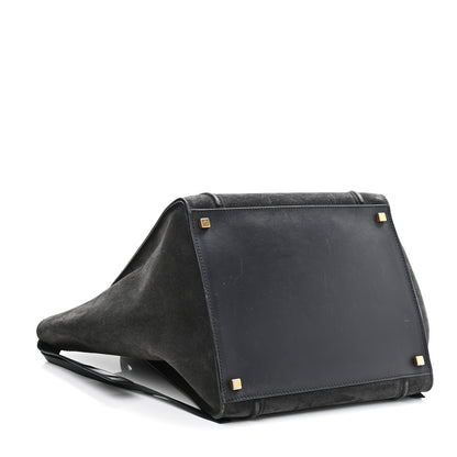 Celine Suede Medium Phantom Luggage Anthracite 3 of 12