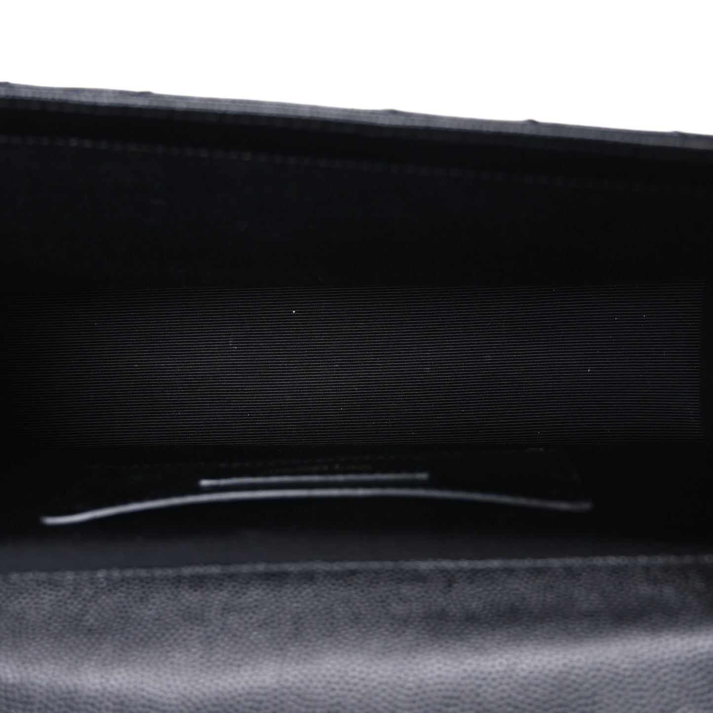 Grain De Poudre Matelasse Chevron Medium Monogram Satchel Black Black