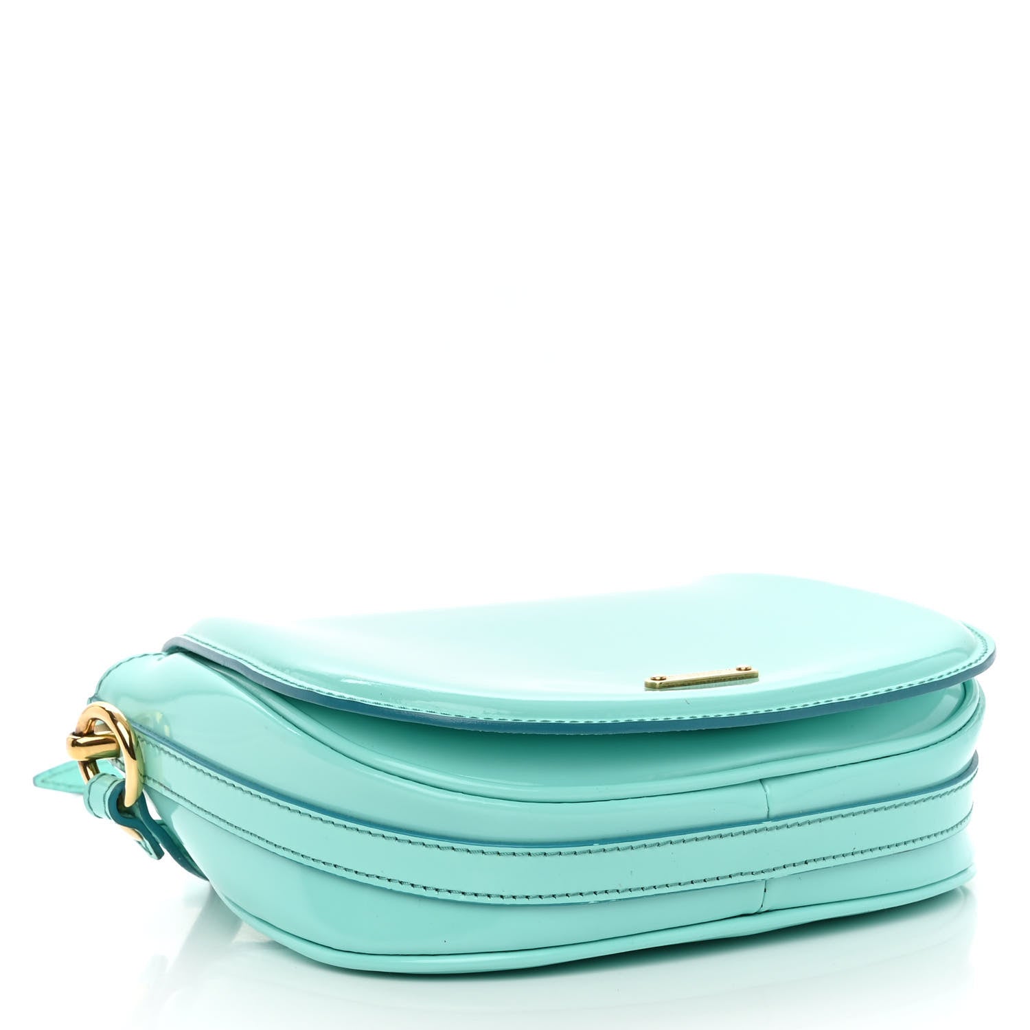 Burberry Patent Leather Leigh Small Crossbody Bag Opal 4 of 12