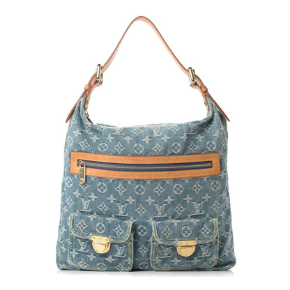 Louis Vuitton Denim Baggy GM Blue 1 of 13