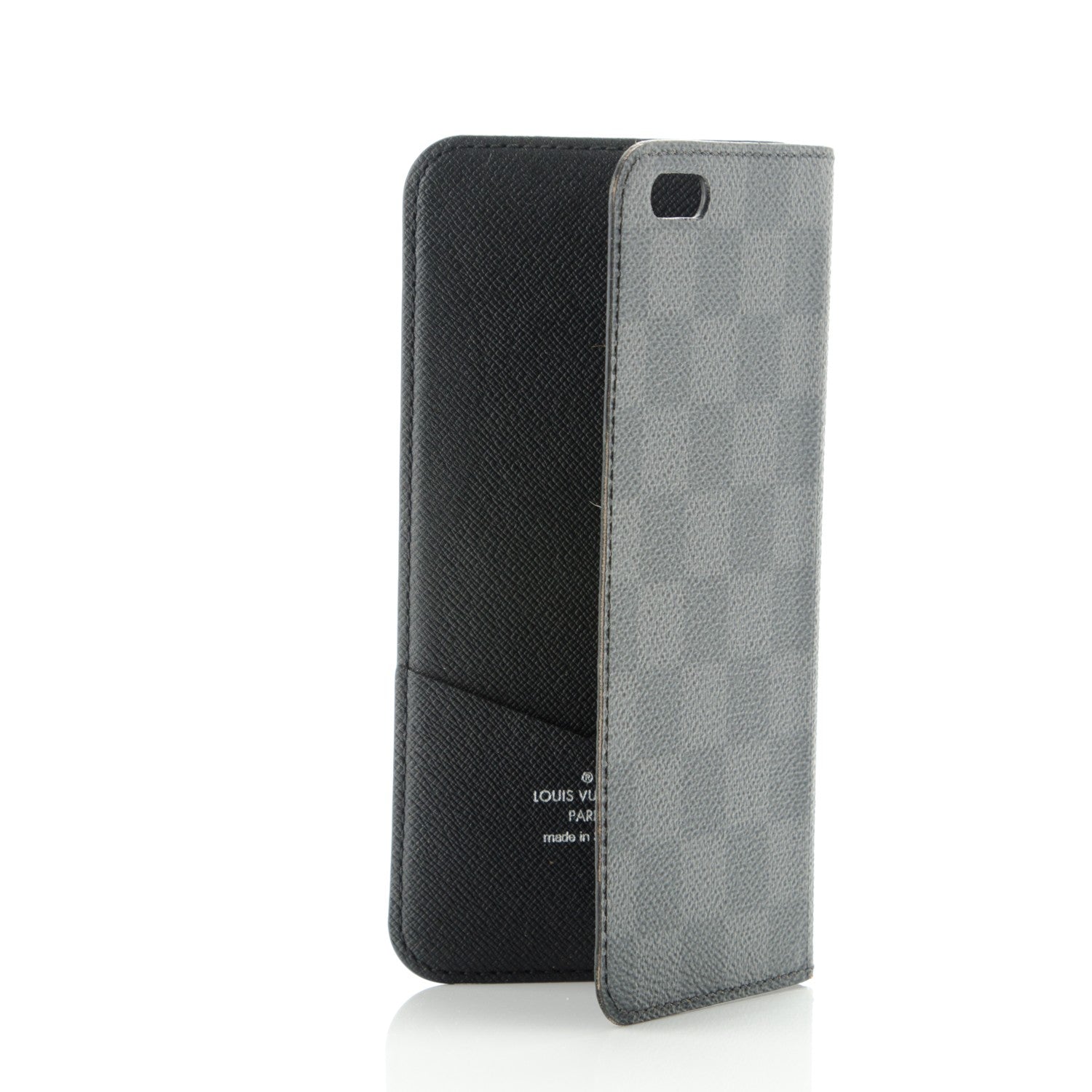 Louis Vuitton Damier Graphite iPhone 6 Plus Folio Case 3 of 8
