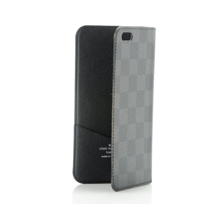 Louis Vuitton Damier Graphite iPhone 6 Plus Folio Case 3 of 8