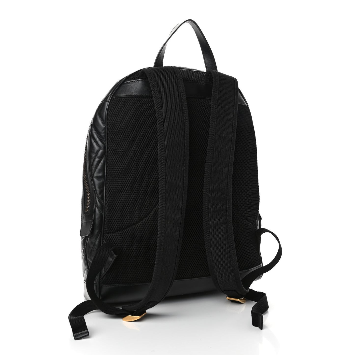Calfskin Matelasse GG Marmont Day Backpack Black