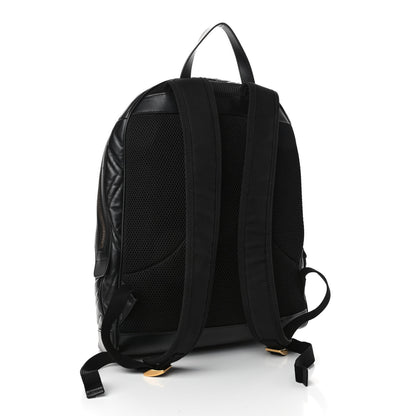 Gucci Calfskin Matelasse GG Marmont Day Backpack Black 2 of 4