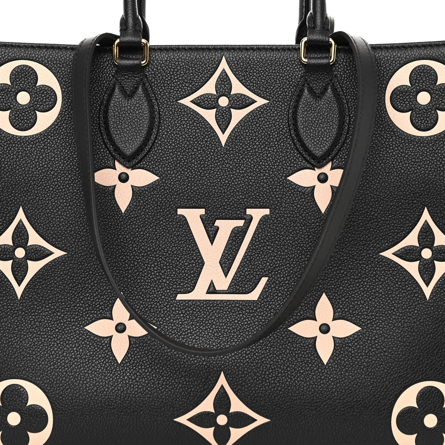 Empreinte Monogram Giant Onthego MM Black Beige