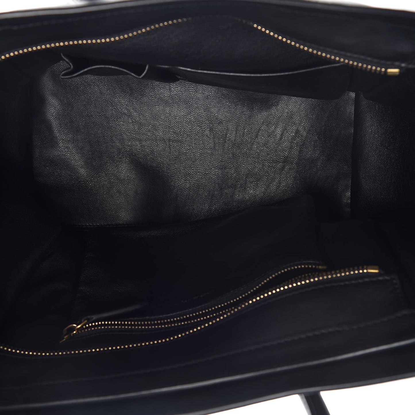 Smooth Calfskin Mini Luggage Black