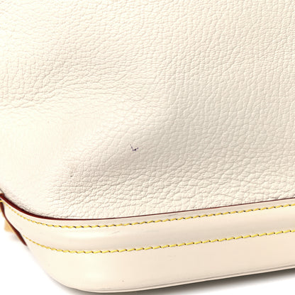 Louis Vuitton Suhali Lockit MM White 16 of 25