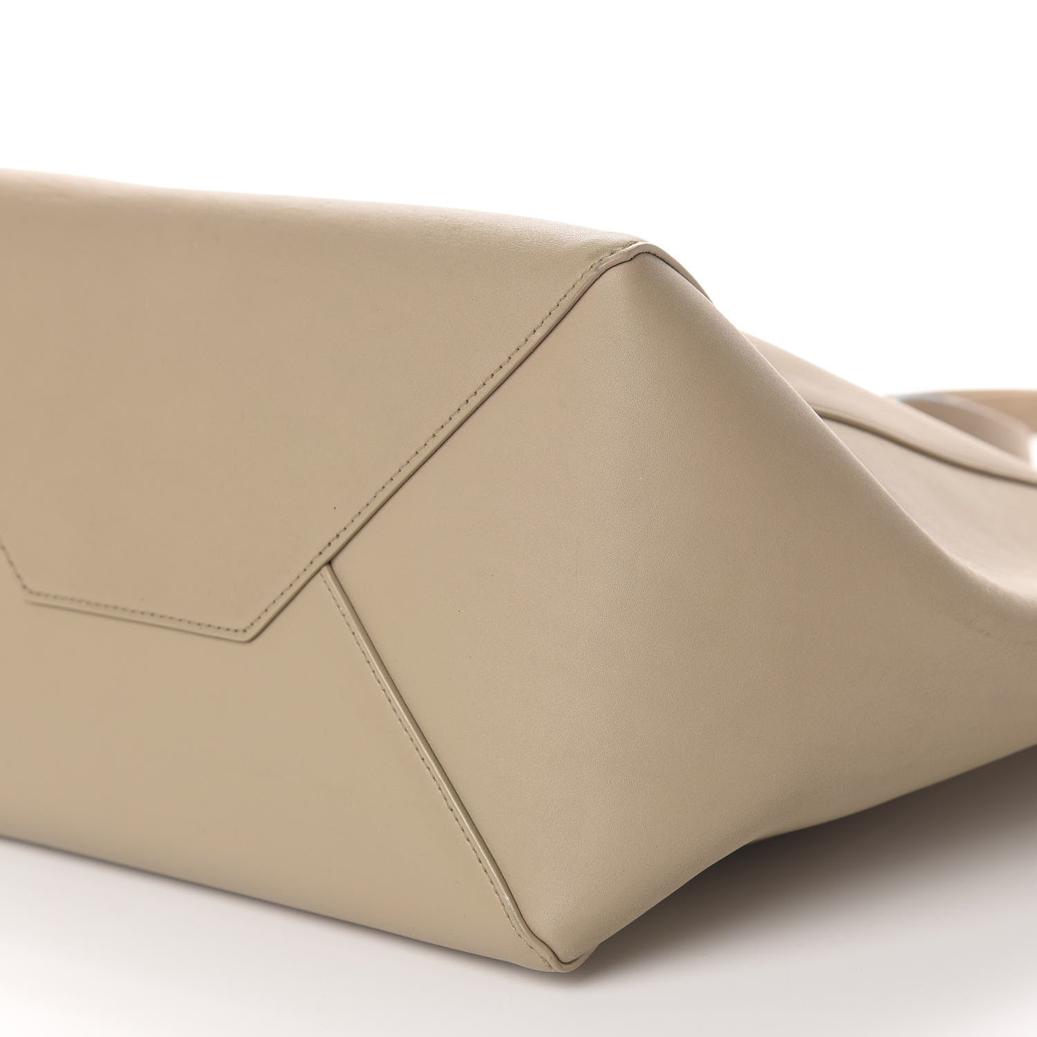 Celine Smooth Calfskin Small Belt Cabas Phantom Beige 7 of 9