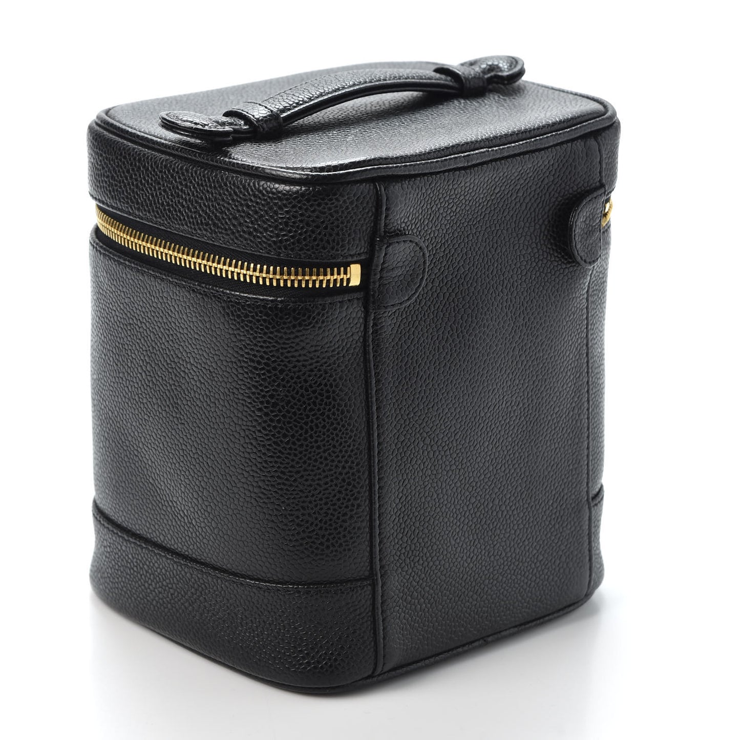 Caviar Cosmetic Vanity Bag Black
