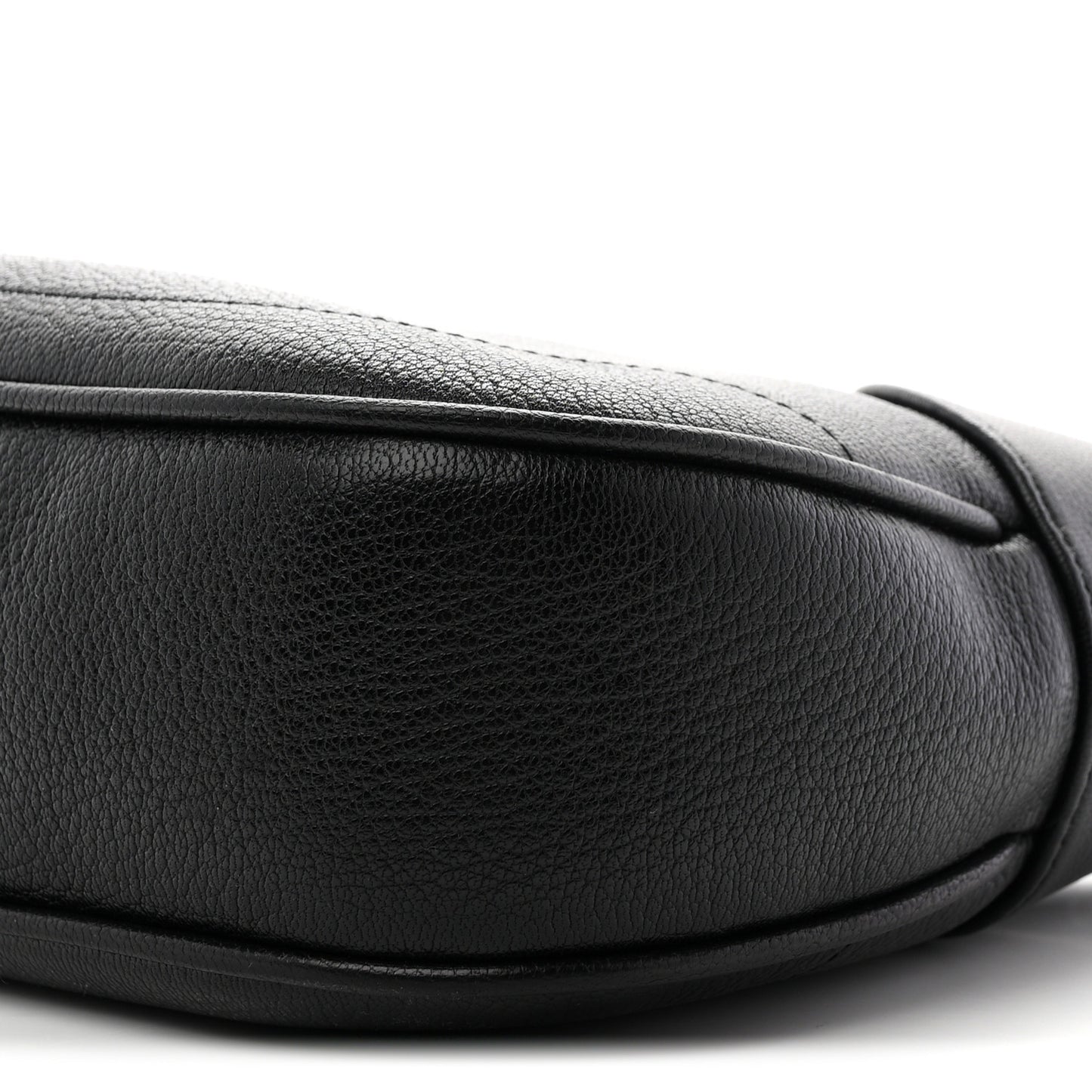 Goatskin Small Aphrodite Shoulder Bag Black