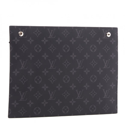 Louis Vuitton Monogram Eclipse Grand Sac Pochette 2 of 7