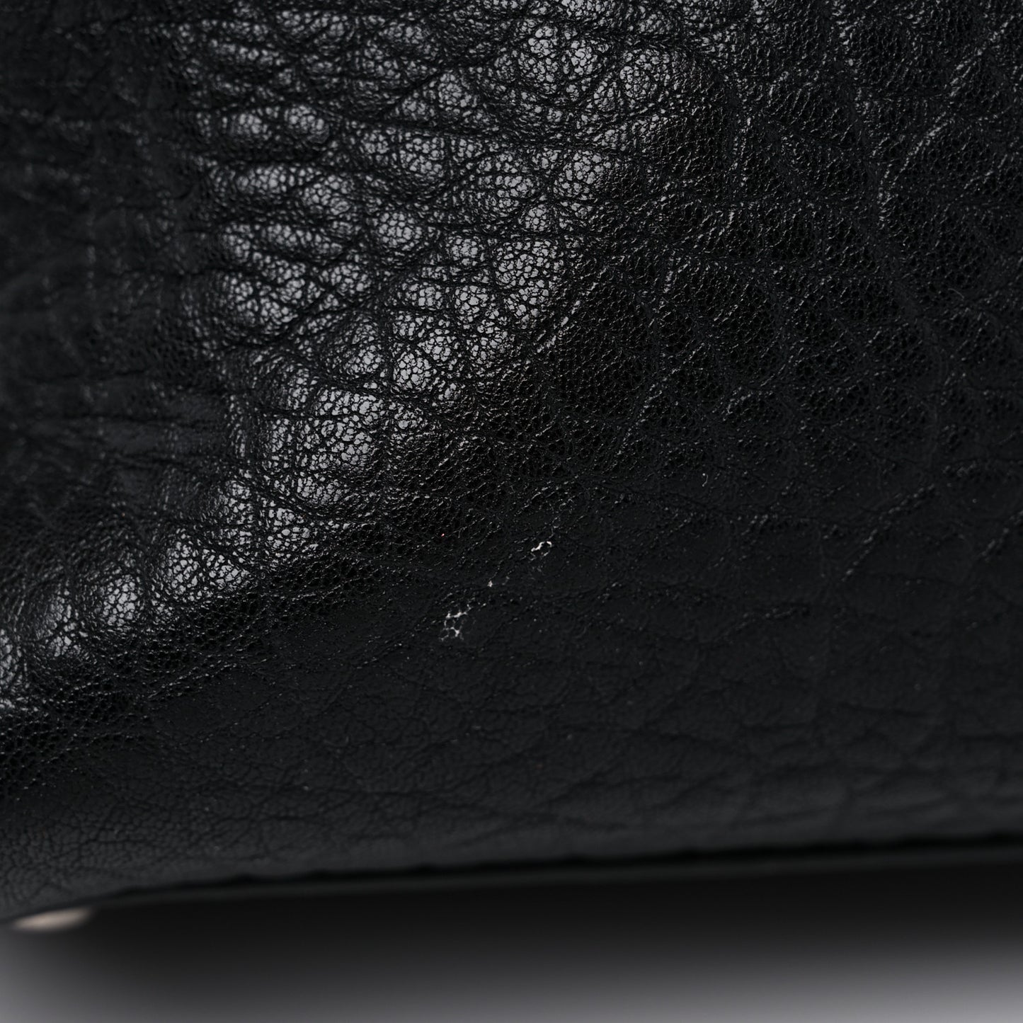 Canyon Grained Lambskin Large Lady Dior Black