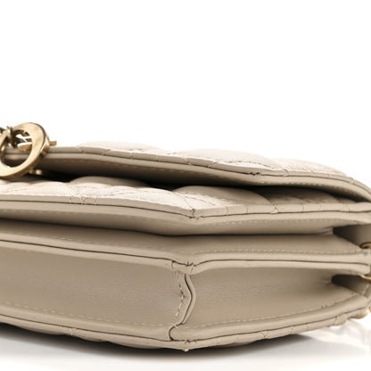 Christian Dior Lambskin Cannage Mini My Dior Bag Sand 10 of 13