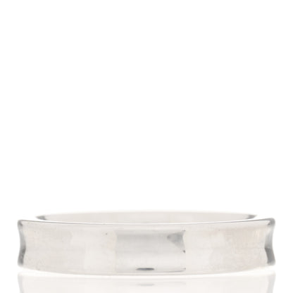 Tiffany Sterling Silver Narrow 1837 Band Ring 50 5.25 3 of 4