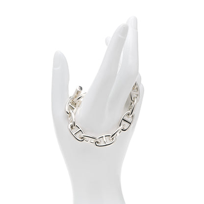 Hermes Sterling Silver MM Chaine d'Ancre Bracelet 2 of 5