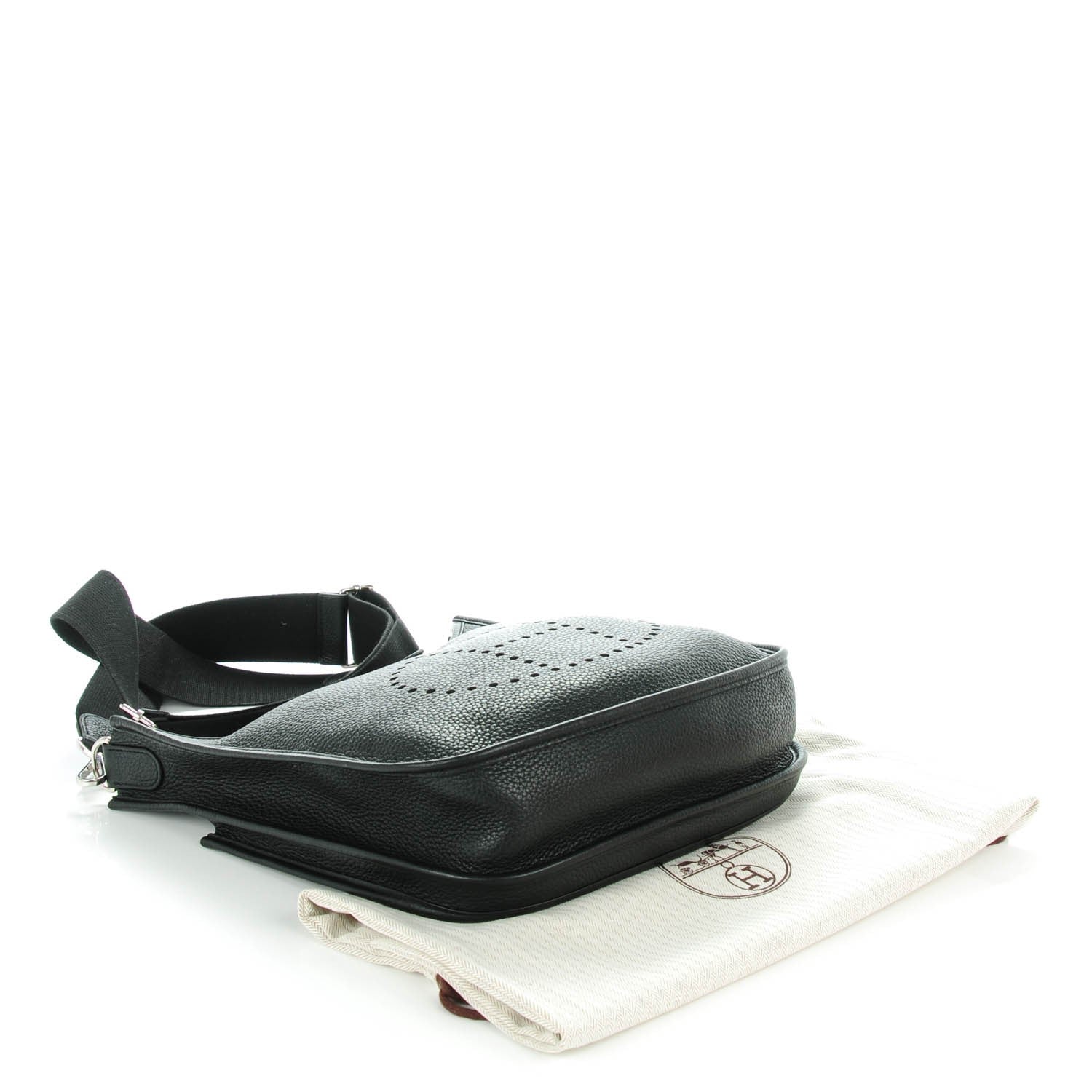 Hermes Taurillon Clemence Evelyne III PM Black 4 of 8