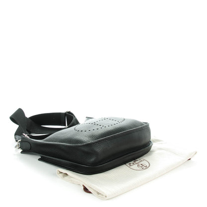Hermes Taurillon Clemence Evelyne III PM Black 4 of 8