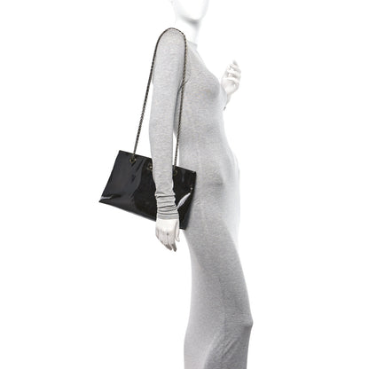 Chanel Patent Mademoiselle Tote Brown 2 of 11