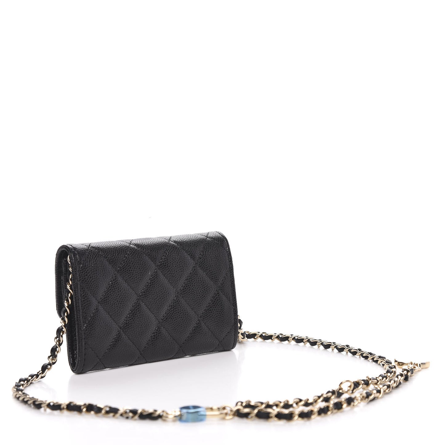 Caviar Quilted Belt Bag Black