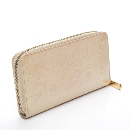 Louis Vuitton Vernis Zippy Wallet Blanc Corail 3 of 12