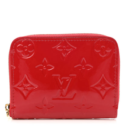 Louis Vuitton Vernis Zippy Coin Purse Cherry 1 of 8
