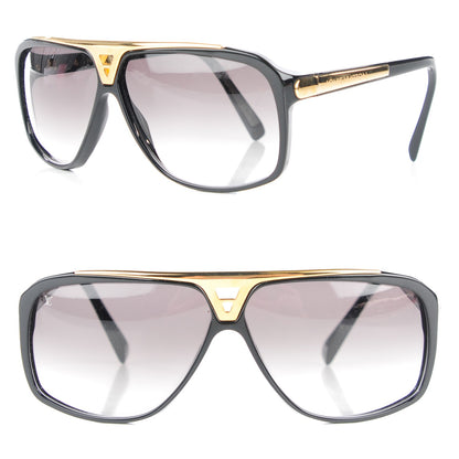 Louis Vuitton Evidence Sunglasses Z0350W Black 1 of 6